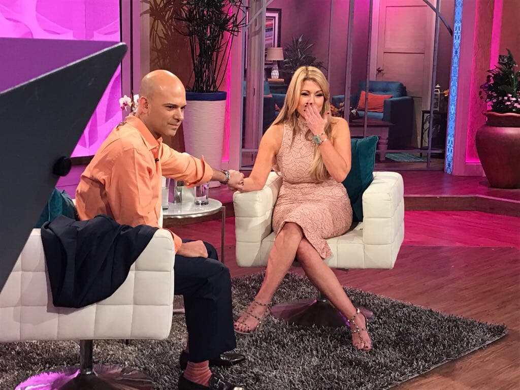 María Marín se conmovió con tantas muestras de cariño y los mensajes de amor de sus amigos y colegas.