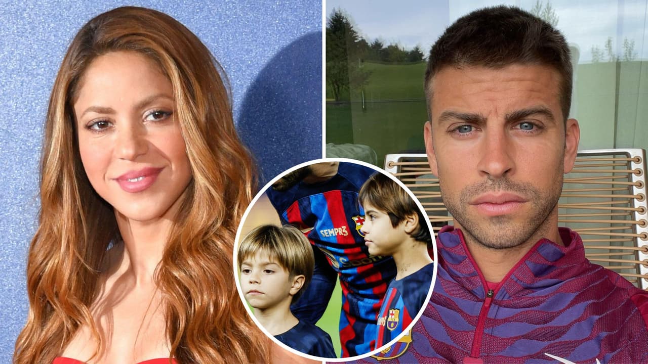Shakira y Piqué ratifican el acuerdo de custodia de sus hijos en el juzgado