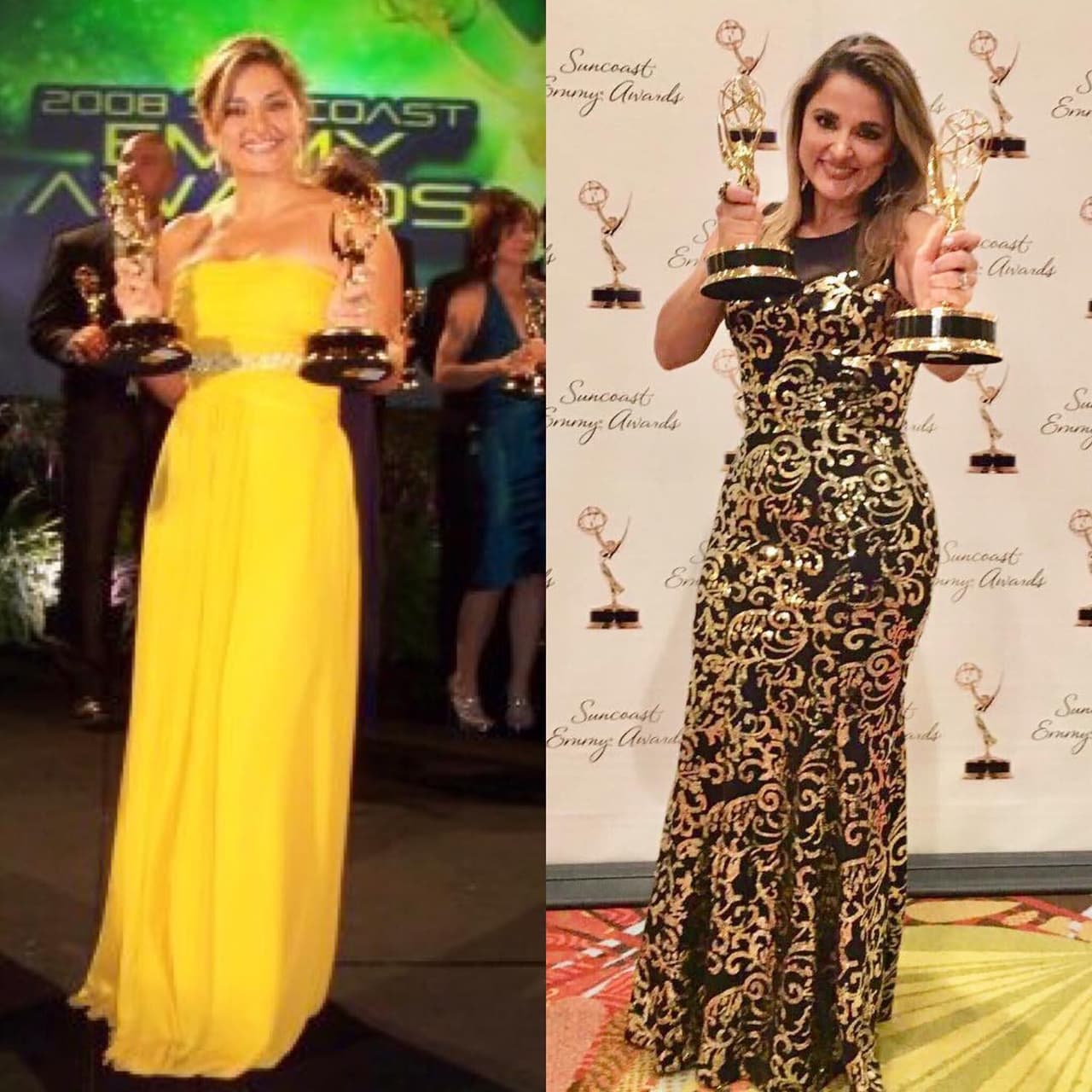 Maria Fernanda López nos compartió dos momentos emocionantes cuando fue doblemente ganadora de premios Emmy.