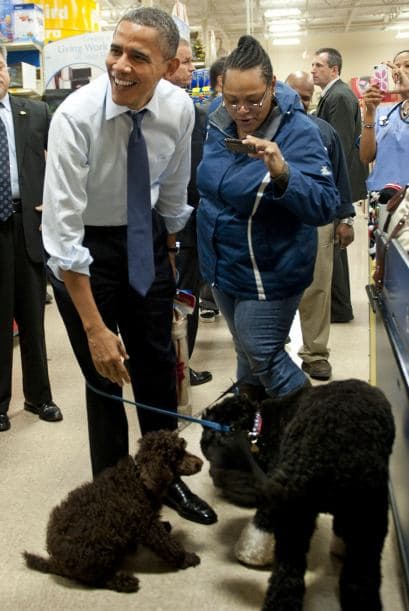 Los seguidores de Obama no dudaron en tomarse algunas fotografías con el mandatario.