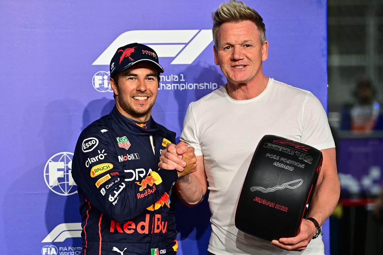 Hasta el amo de la cocina Gordon Ramsay quería una foto con el mexicano.