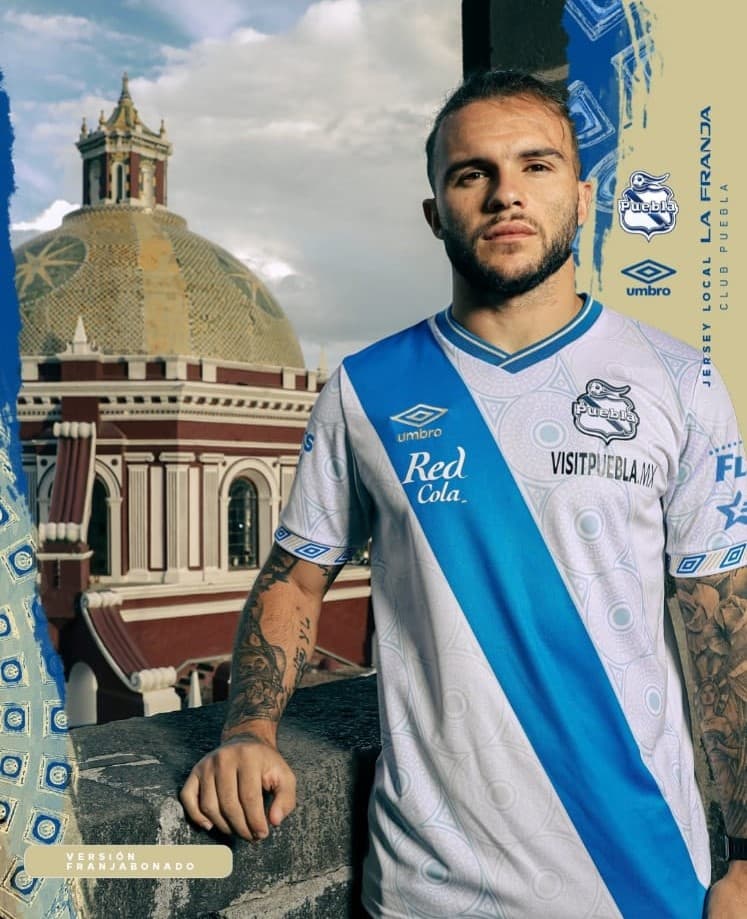 El equipo de 'la Franja' le hizo homenaje a la arquitectura de Puebla.