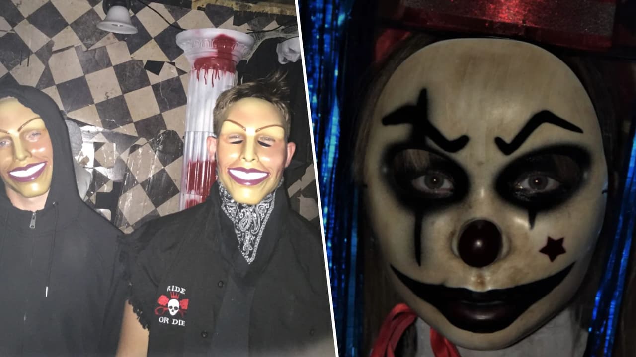 <b>J & F Casa del Terror Casa Encantada</b>
<br>
<b>Garland, Texas</b>
<br>📍
<a href="https://www.google.com/maps/place/J+%26+F+House+of+Terror/@32.9512674,-96.6144881,18.62z/data=!4m15!1m8!3m7!1s0x864c1cfdae8694af:0x65096bb466a18027!2s215+Coneflower+Dr,+Garland,+TX+75040!3b1!8m2!3d32.951503!4d-96.6135283!16s%2Fg%2F11b8v715j1!3m5!1s0x864ea7314cf873db:0x81ae3acfec1a0c97!8m2!3d32.951503!4d-96.6135283!16s%2Fg%2F11bwp1zjfd?entry=ttu" target="_blank">215 Coneflower Drive</a>
<br>
<b>📆</b> Hasta el 5 de noviembre, los días de jueves a domingo y el lunes 30 y martes 31 de octubre
<br>🎟️ Boletos: Los precios van de 50 a 75 dólares, los puedes comprar en 
<a href="https://wwwjandfhouseofterror.ticketspice.com/j-f-house-of-terror" target="_blank">este enlace</a>.