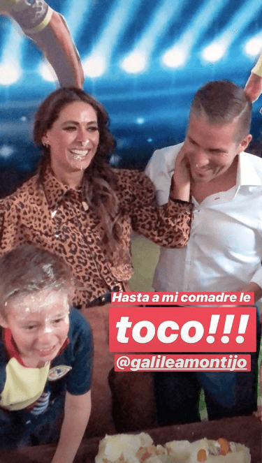 Galilea y su esposo celebraron siete años del nacimiento de su primogénito en pareja, con las Águilas del América como invitados especiales.