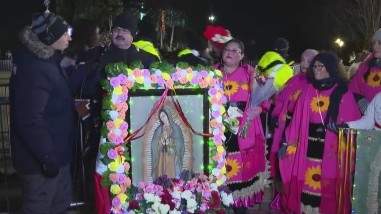 Peregrinan desde hace 16 años con una especial imagen de la Virgen de Guadalupe: aquí su historia