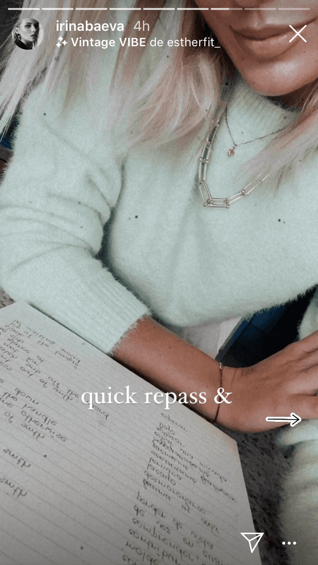 En otra imagen, aclaró que estas sensaciones se debían a sus cursos de inglés. 
<br>