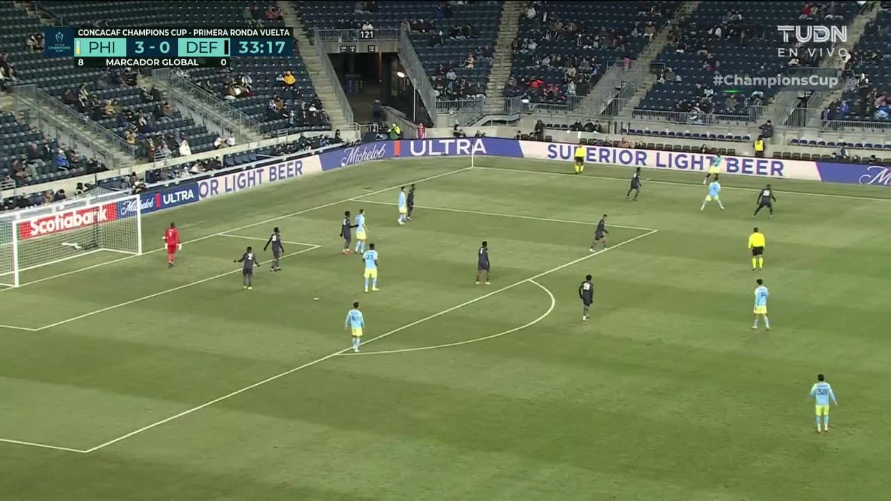 ¡TIRO ATAJADO! disparo por Jovan Lukic.