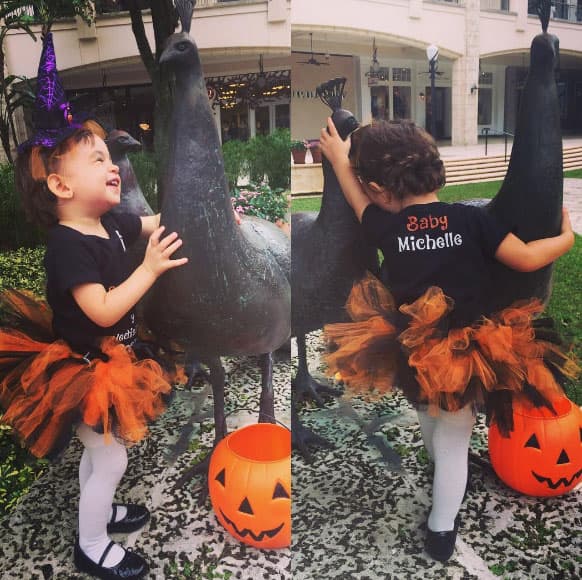 Michelle Tacher es una linda brujita.