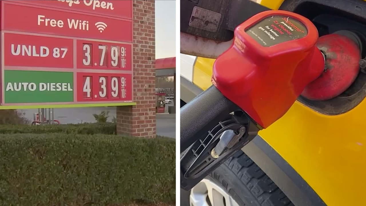 Estos son los únicos condados de Carolina del Norte con la gasolina por debajo de los $ 4