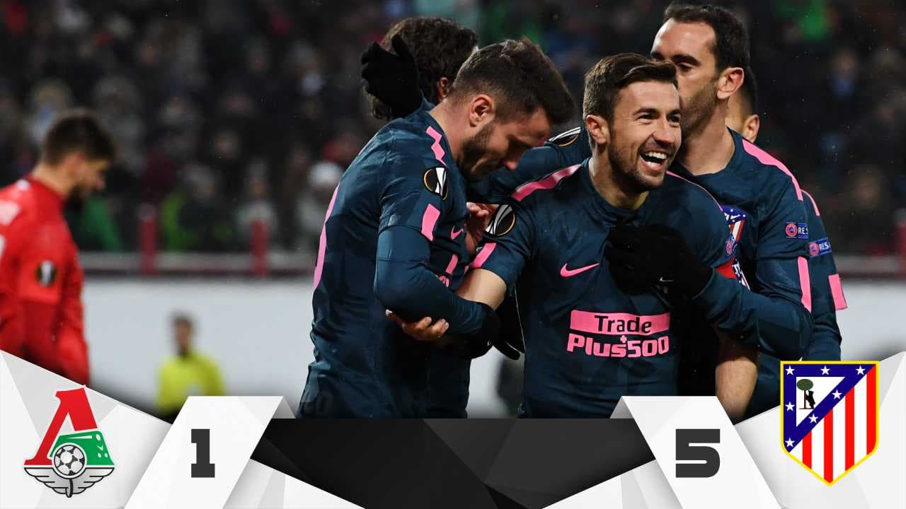 Atlético de Madrid finiquita su obra con goleada en Moscú y avanza a cuartos de final