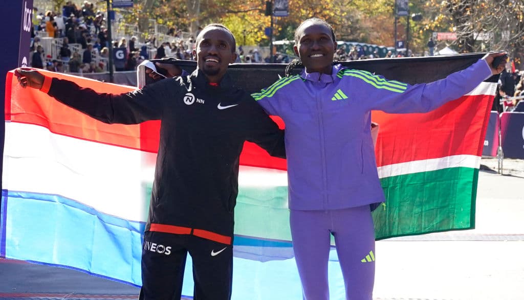 Abdi Nageeye, de Holanda, y Sheila Chepkirui, de Kenia, se coronaron campeones del Maratón de la Ciudad de Nueva York este domingo 3 de noviembre de 2024.