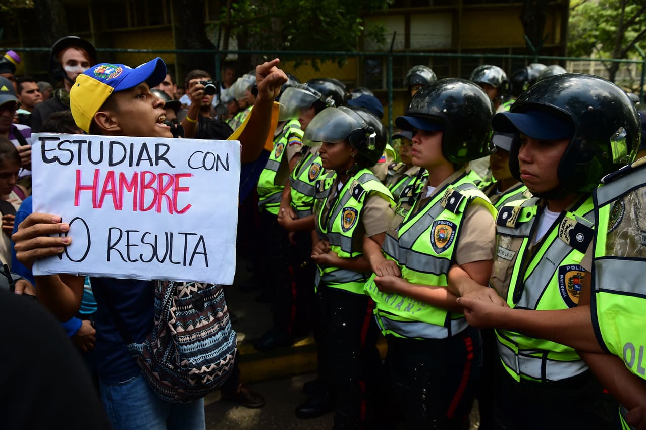 El movimiento estudiantil venezolano calienta la calle para revocar a Maduro