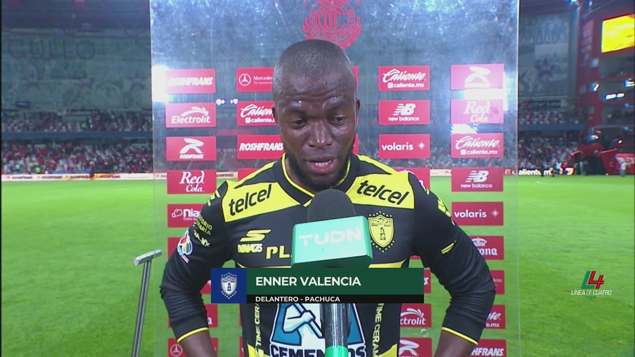 Enner Valencia detallas las virtudes del Pachuca para salir con el triunfo