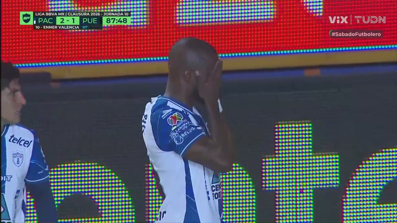 ¡Pachuca vuelve a pegar! Golazo de Enner Valencia