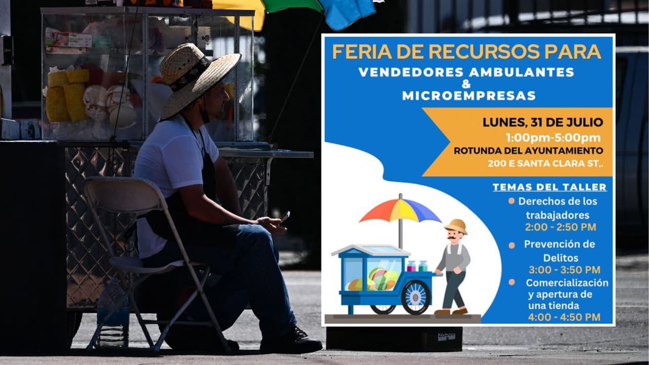 Organizan feria de recursos para vendedores ambulantes en San José