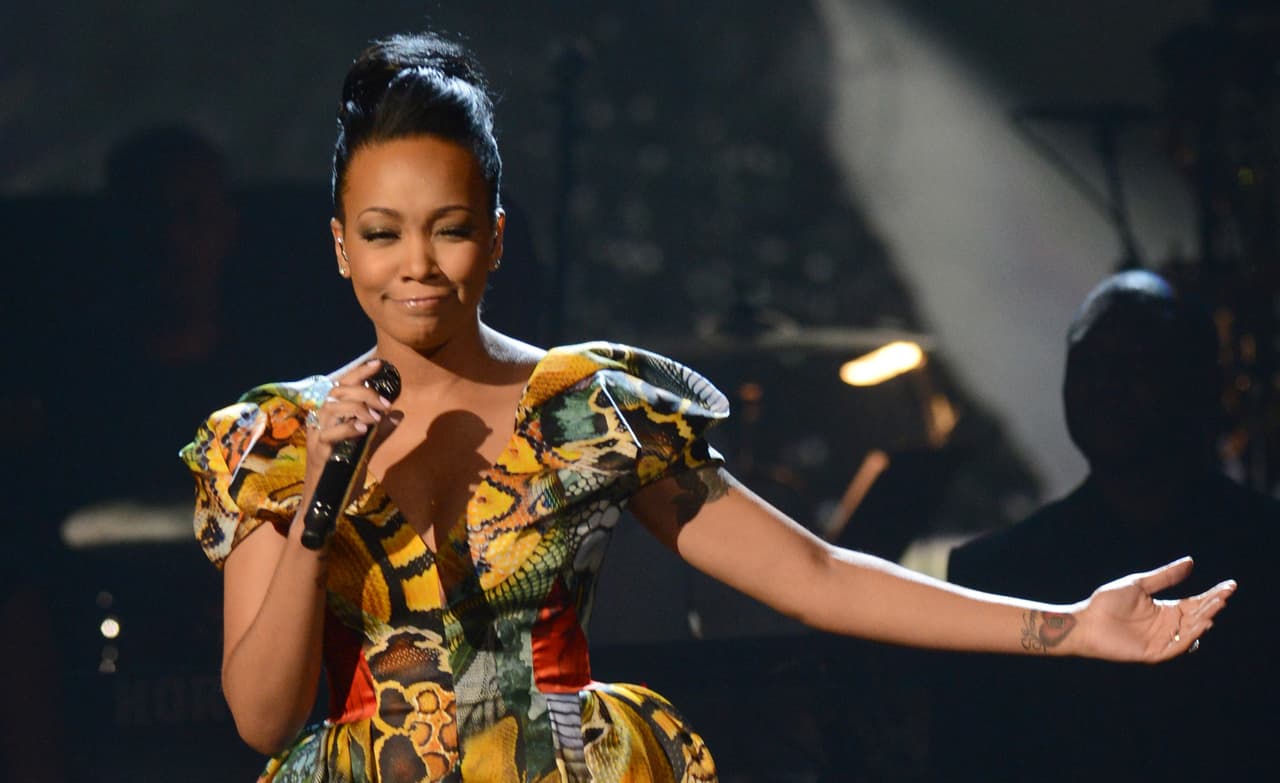 LOS ANGELES, CA - JULY 01: Singer Monica performs onstage during the 2012 BET Awards at The Shrine Auditorium on July 1, 2012 in Los Angeles, California. (Photo by Michael Buckner/Getty Images For BET)