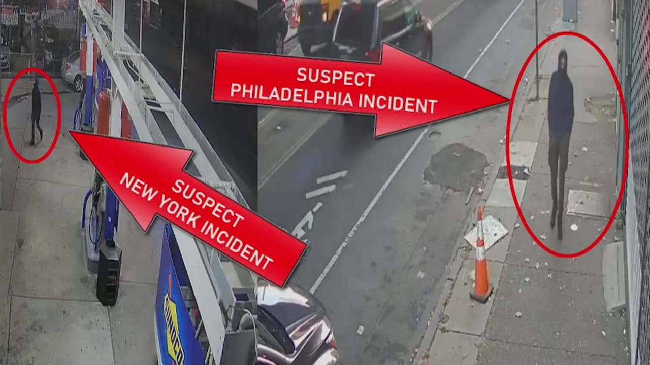 Buscan al sospechoso de disparar en el rostro de dos personas; la primera fue en Nueva york, la segunda en Filadelfia