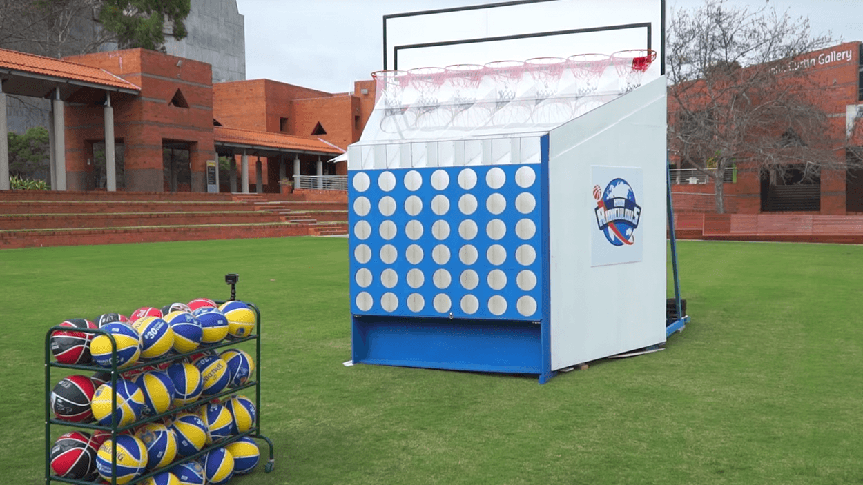 It looks like these guys may have created the ultimate basketball game