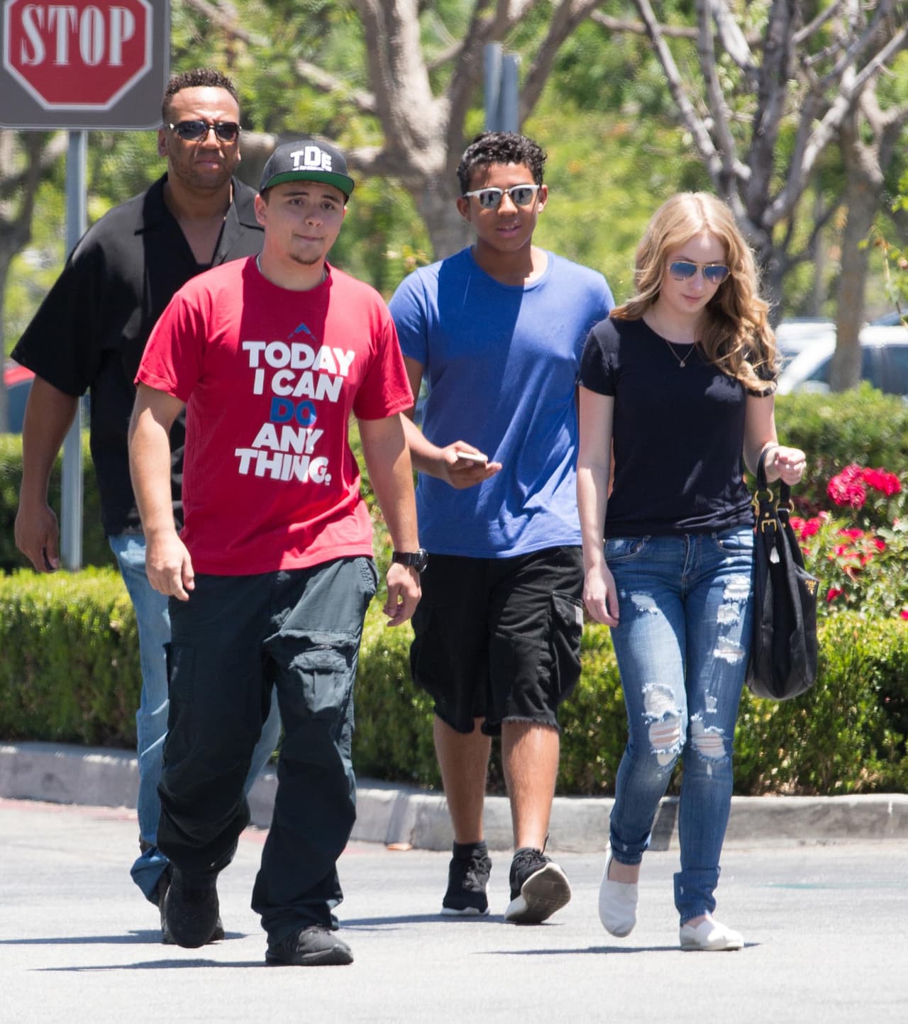 El primo de Prince estuvo de chaperón.