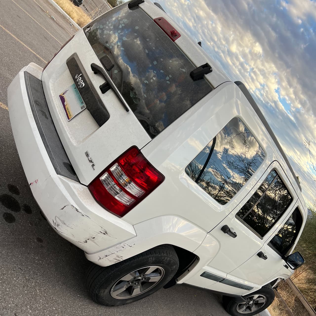 En este carro viajaban los indocumentados que fueron detenidos por agentes de la Patrulla del sector Tucson.