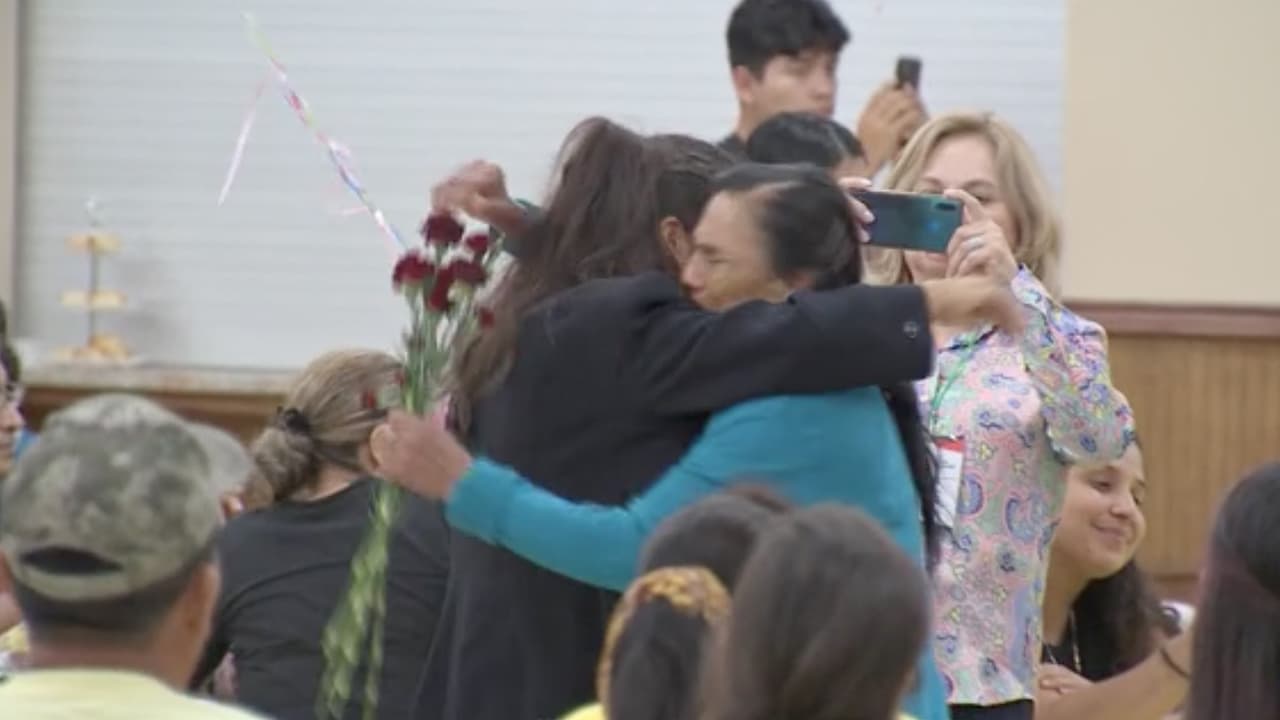 Los familiares tuvieron que gestionar una visa humanitaria y después de largos trámites lograron entrar a EEUU.