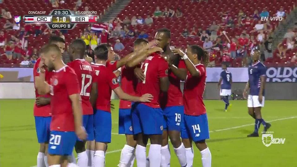 ¡GOOOL! Mayron George anota para Costa Rica