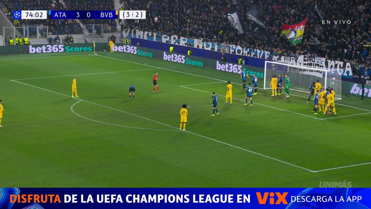 ¡Golazo que sacude la Champions! Adeyemi empata la eliminatoria ante Atalanta