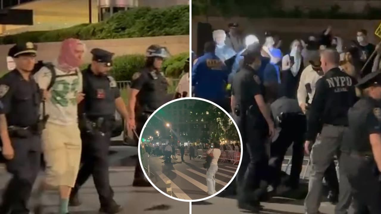 Protestas masivas contra ICE en Nueva York dejan 80 detenidos