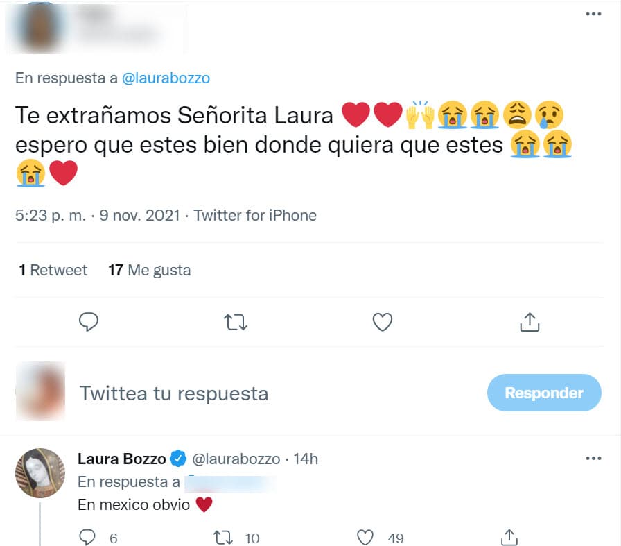 Pero sin duda, la respuesta más reveladora fue cuando una seguidora le dijo que "esperaba que esté bien en donde quiera que estuviera". Ahí fue cuando la peruana aseguró que
<b>"obviamente" estaba en México. </b>
<br>