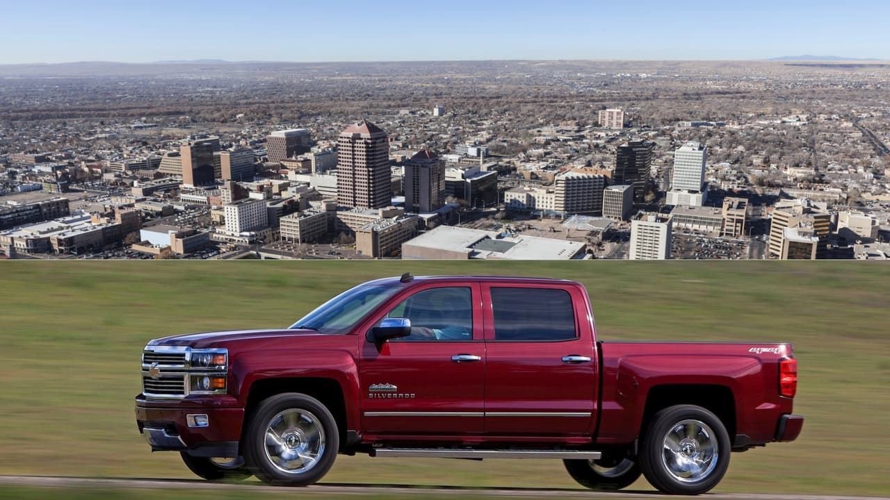 <h3 class="cms-h3-H3">1. Albuquerque, Nuevo México</h3>
<br>Tasa de robo de vehículo: 
<b>1,096.8</b> por cada 100,000 residentes.
<br>Total de vehículos robados en 2017: 
<b>9,989</b>.
<br>Vehículo más robado: 
<b>Chevrolet Silverado</b>.