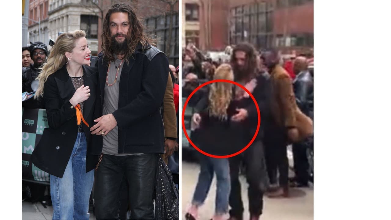 Amber Heard y Jason Momoa