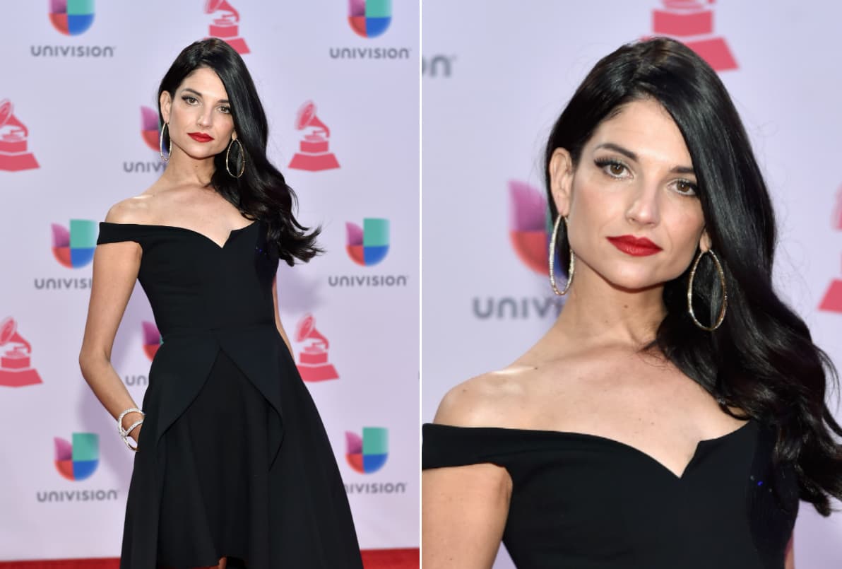 ¡Muack! El labial rojo pocas veces suele fallar.