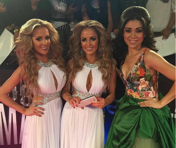 Las gemelas Melissa y Melina León, junto con Liz Briones, regalaron sus mejores poses.