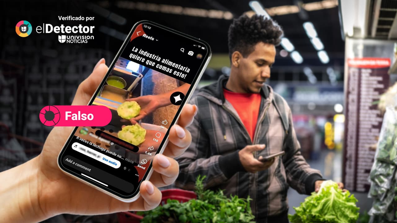 Ese video no muestra una lechuga que “la industria alimentaria quiere que comas”: es una réplica para exhibir platos en Japón