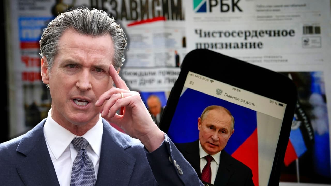 “California está con el pueblo de Ucrania esta noche”: el mensaje de Gavin Newsom ante el conflicto Rusia-Ucrania