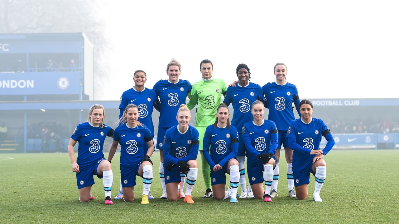 El enfrentamiento entre Chelsea y Liverpool femenino fue suspendido por un campo congelado 
