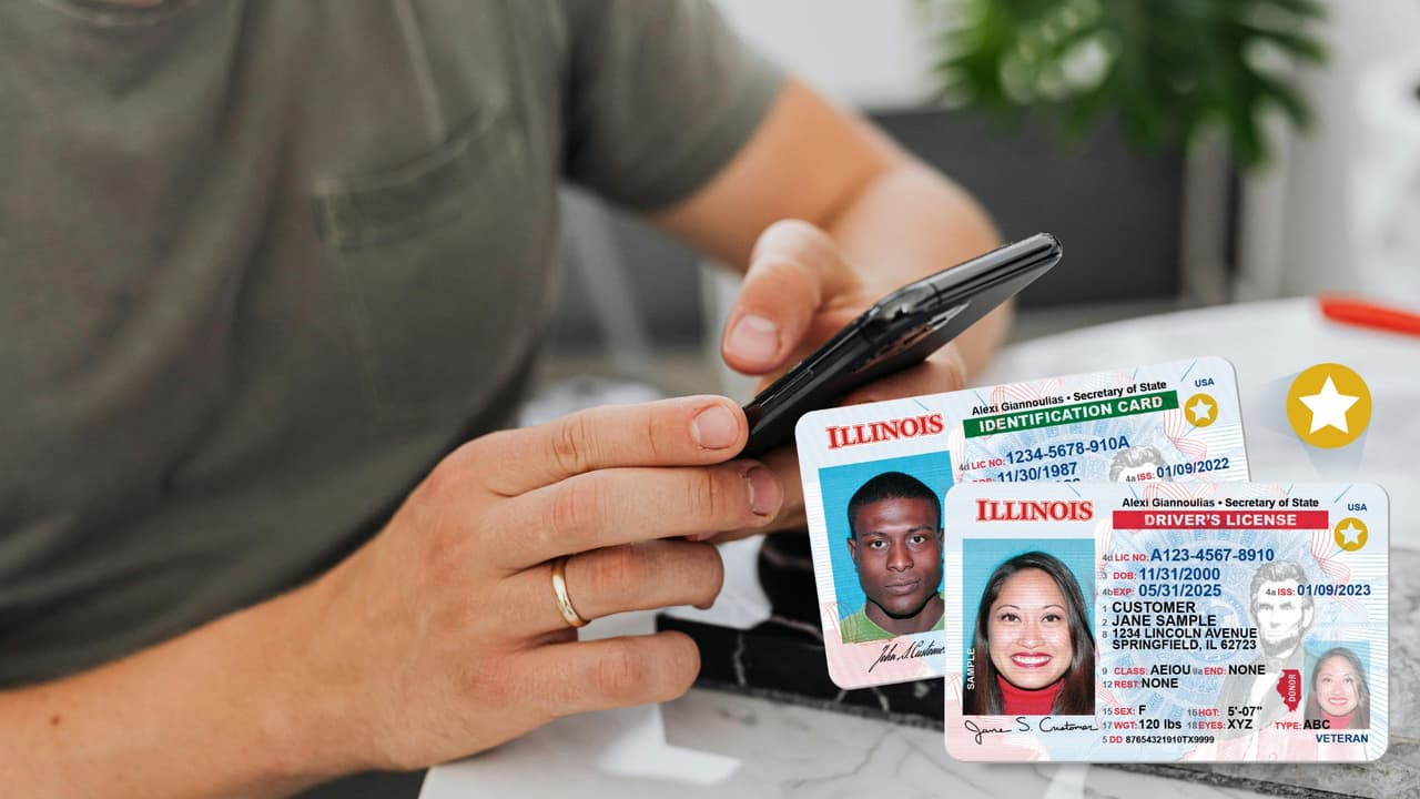 Identificaciones y licencias de conducir digitales en Illinios. Te explicamos cómo tenerlas en tu teléfono