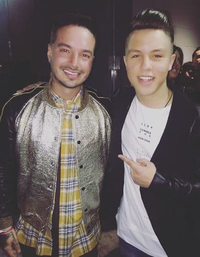 Con el duro de duros, Mr J Balvin.