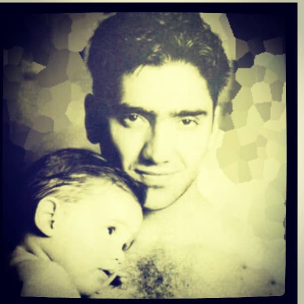 El primero en llegar a la vida de "El Potrillo" fue a quien conocemos como Alejandro Fernández Jr.