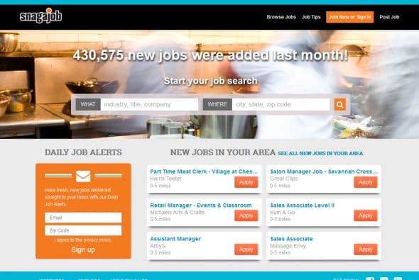Snagajob: No todos buscan una carrera, tal vez quieras llenar tus horas libres y obtener un dinero. Para ello este sitio te ayuda a encontrar actividades diversas y diferentes que te pueden dejar un dinerito extra.
