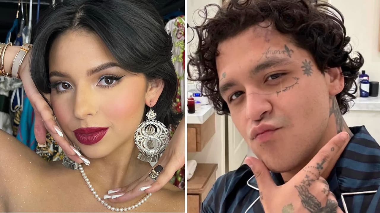 Ángela Aguilar y Nodal protagonizan inusual momento de pareja y ella no aguanta: “Ay, tonto”