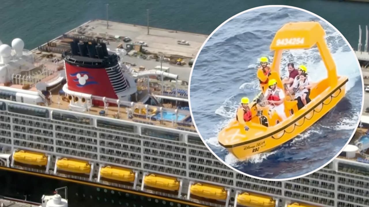 Padre salta al mar para rescatar a su hija tras caída desde crucero Disney