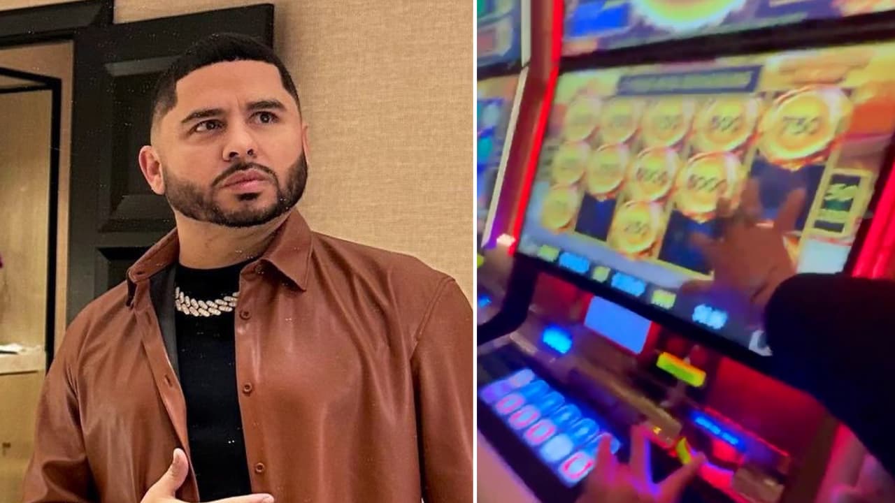 Larry Hernández gana más de 30 mil dólares en el casino tras perder mucho dinero: “Me repuse, plebes”