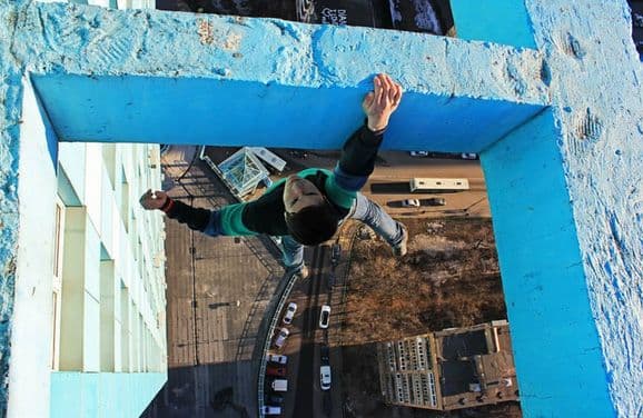 Sin embargo, a base de repetir sus curiosas fotografías, éste miedo desapareció. (Imagen tomada de su facebook)