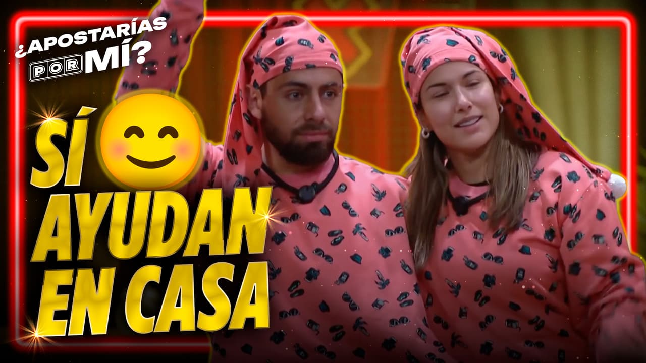 Con fuerza y rapidez Alejandra y Beta se coordinan para completar el desafío