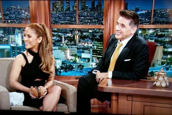 Jackie ya había estado como invitada en el show de Craig Ferguson.