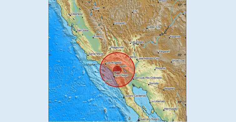 Terremoto de magnitud 4.2 sacude el sur de California; se sintió en Los Ángeles y San Diego