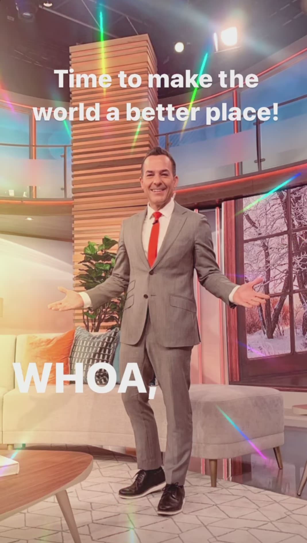 A pesar de las adversidades, Carlos Calderón es un hombre optimista y positivo, es por ello que confía en que su deseo se hará realidad.