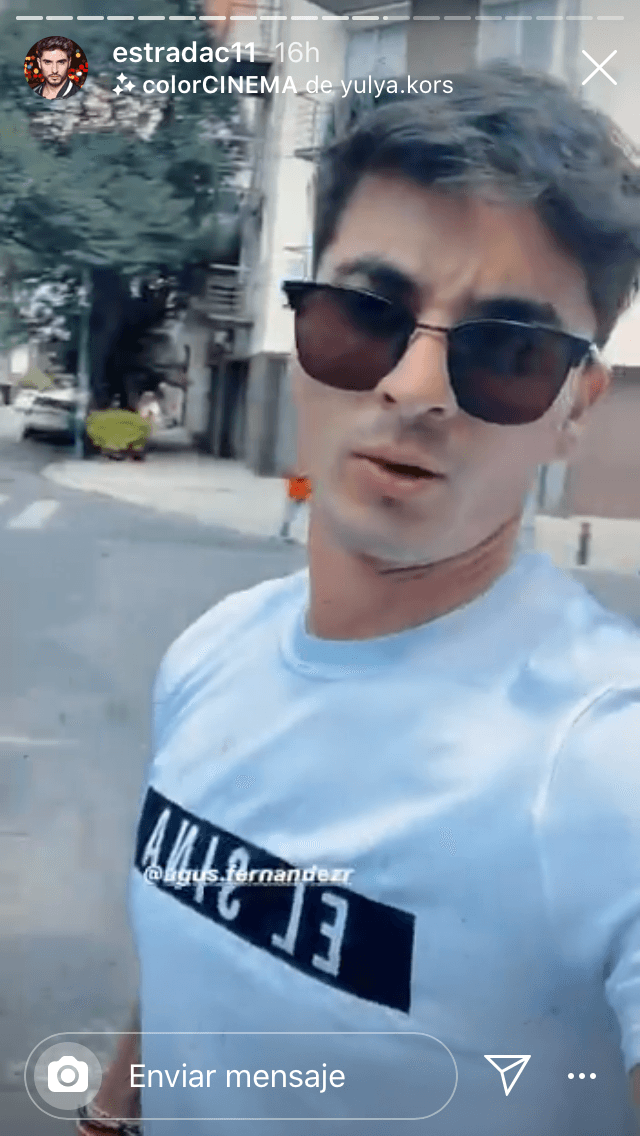 "Aquí la espero", dijo, y confirmó que él ya entabló una demanda en contra de ella.
<br>