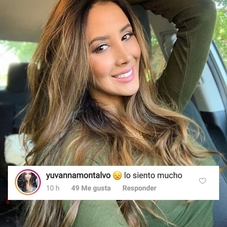 La modelo y actriz Yuvanna Montalvo se sumó a la pena de Marjorie de Sousa.